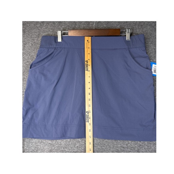 Columbia Womens Anytime Casual Skirt XL Blue Omni Shield Active Fit Skort‎ NWT - Picture 6 of 11